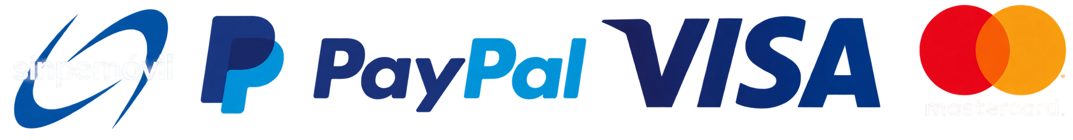 Accepted payment methods: Sinpe Móvil, PayPal, Visa and Mastercard